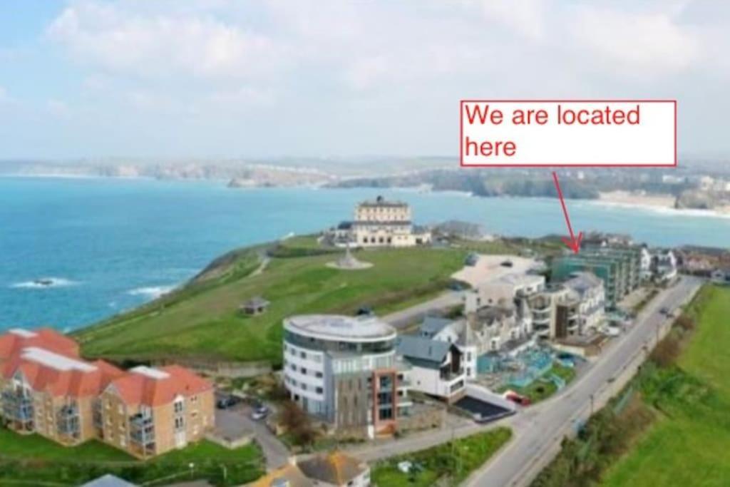 Modern Apartment, Fistral Beach 新码头 外观 照片