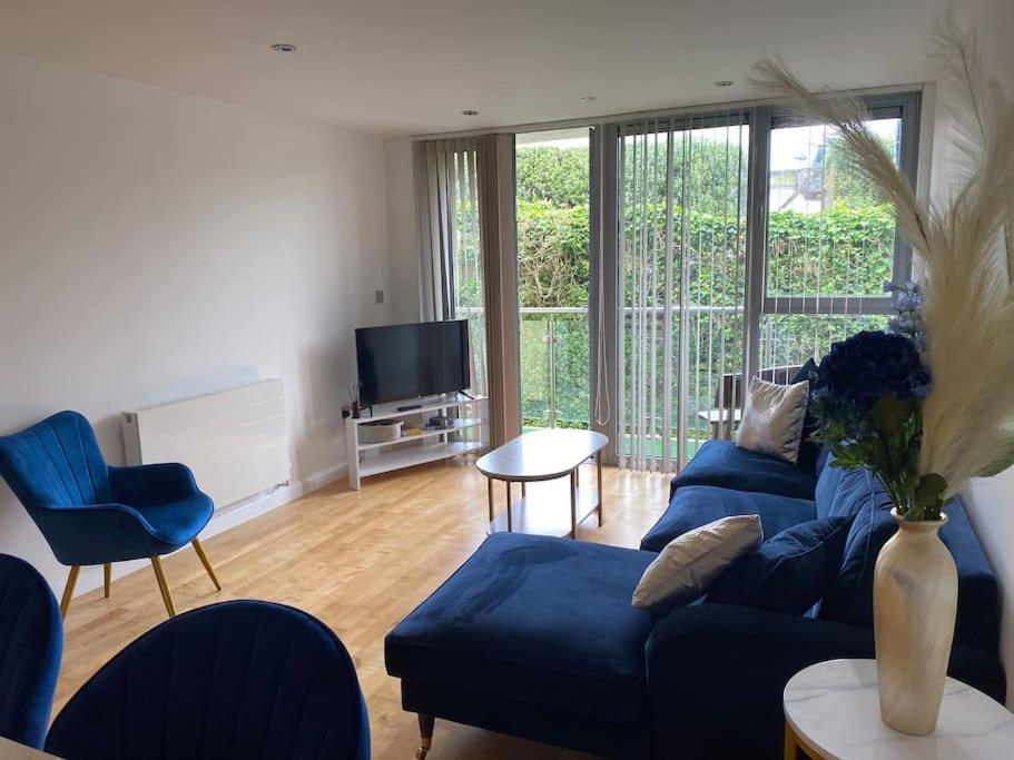 Modern Apartment, Fistral Beach 新码头 外观 照片
