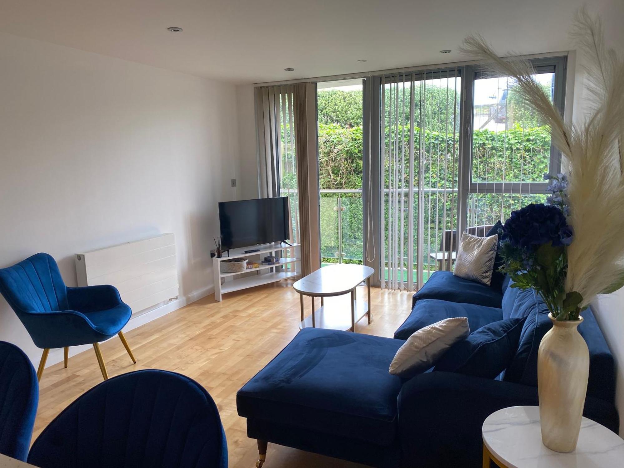 Modern Apartment, Fistral Beach 新码头 外观 照片